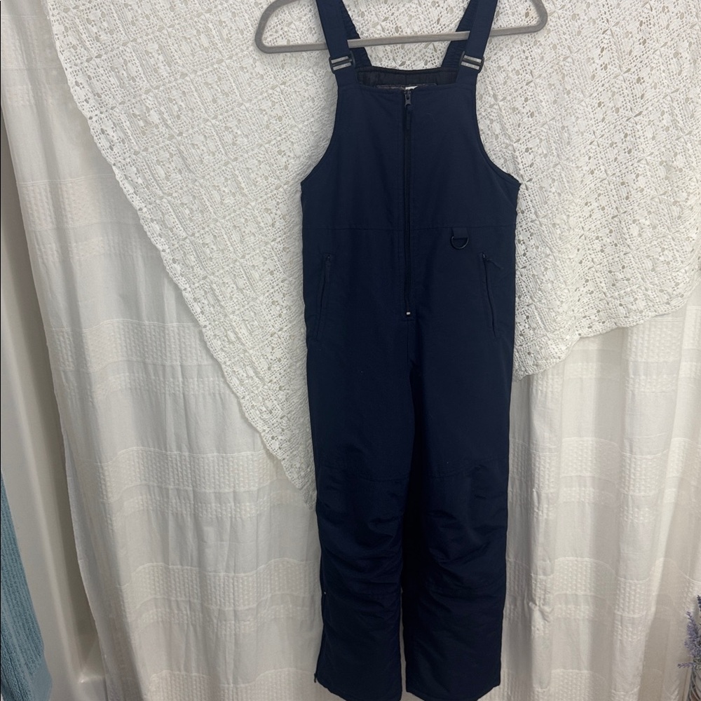 Kids Athletech Navy Jumpsuit With Black Lining